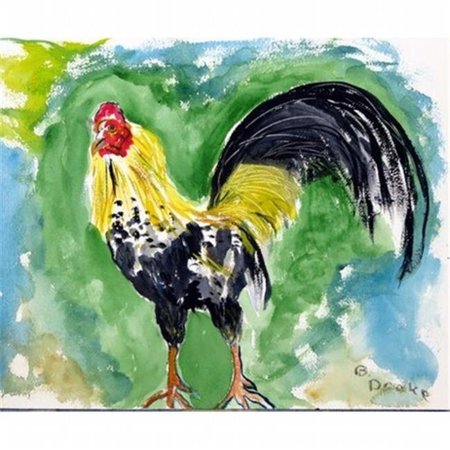 BETSY DRAKE Betsy Drake PM449 Bantam Rooster Place Mat - Set of 4 PM449